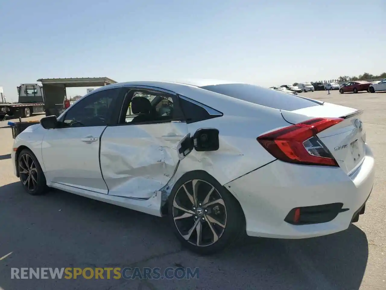 2 Photograph of a damaged car 2HGFC2F88LH569576 HONDA CIVIC 2020