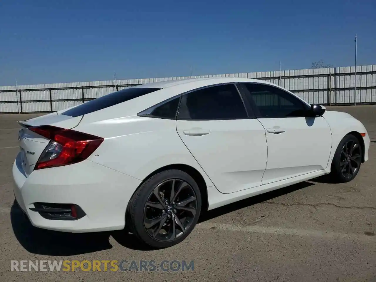 3 Photograph of a damaged car 2HGFC2F88LH569576 HONDA CIVIC 2020