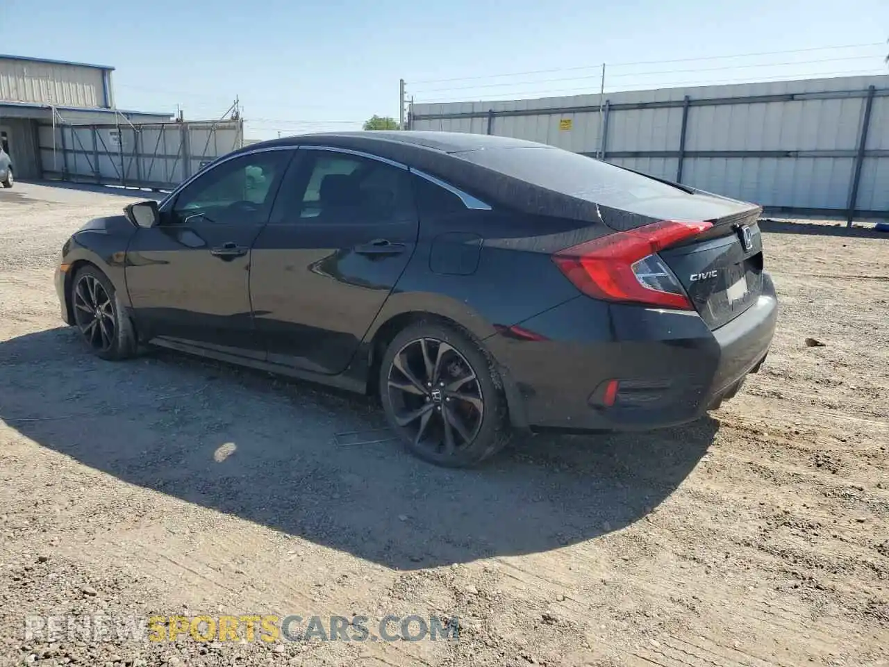 2 Photograph of a damaged car 2HGFC2F88LH602379 HONDA CIVIC 2020