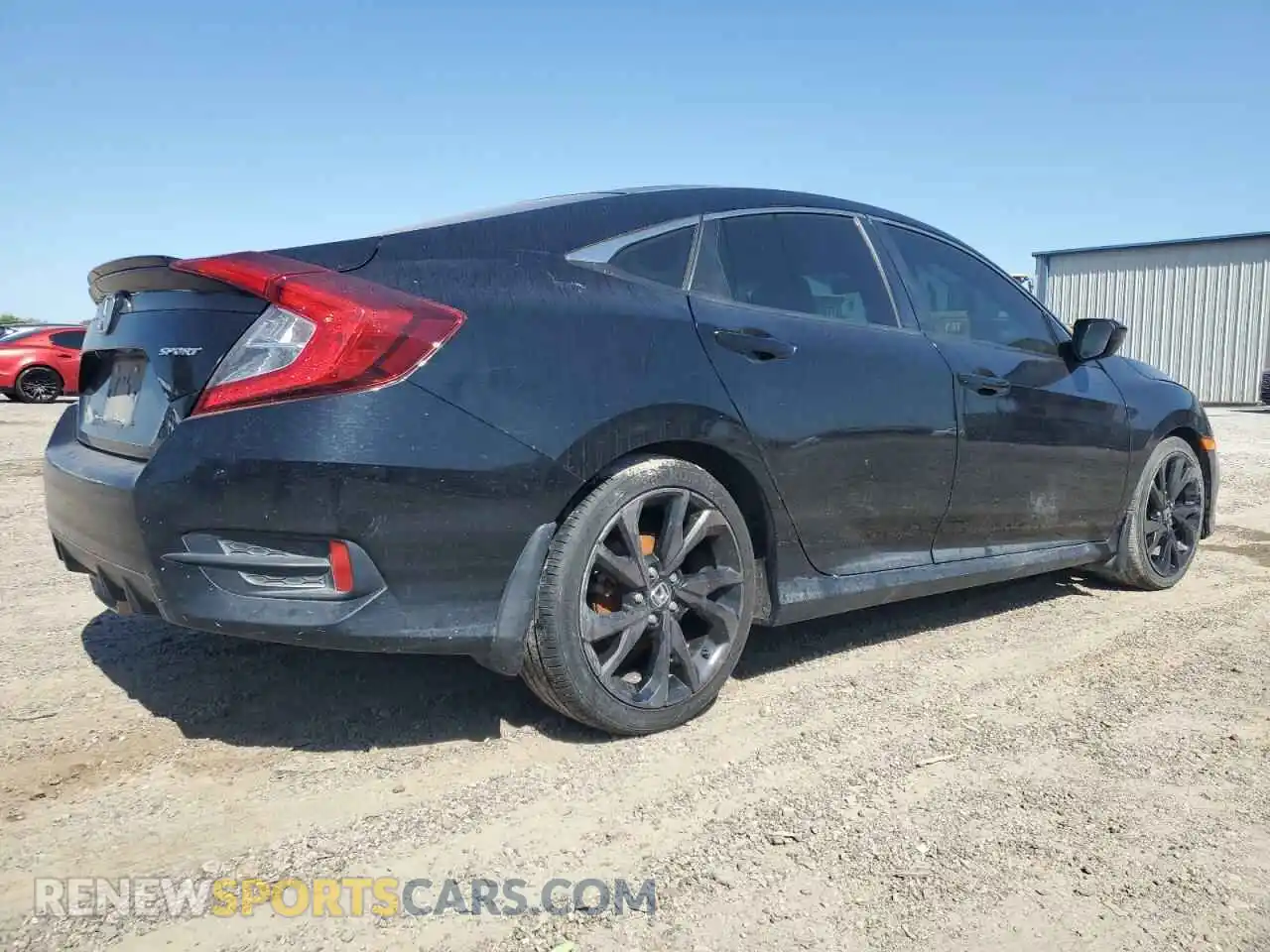 3 Photograph of a damaged car 2HGFC2F88LH602379 HONDA CIVIC 2020