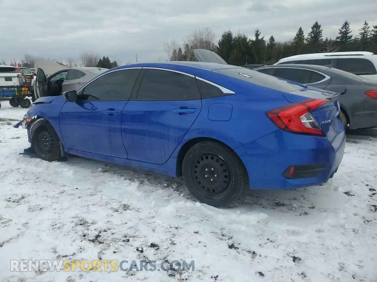 2 Photograph of a damaged car 2HGFC2F89LH015365 HONDA CIVIC 2020