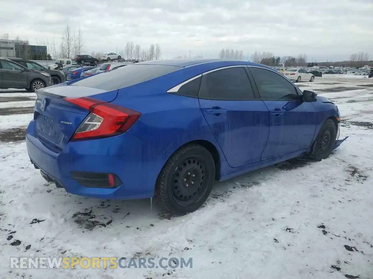 3 Photograph of a damaged car 2HGFC2F89LH015365 HONDA CIVIC 2020
