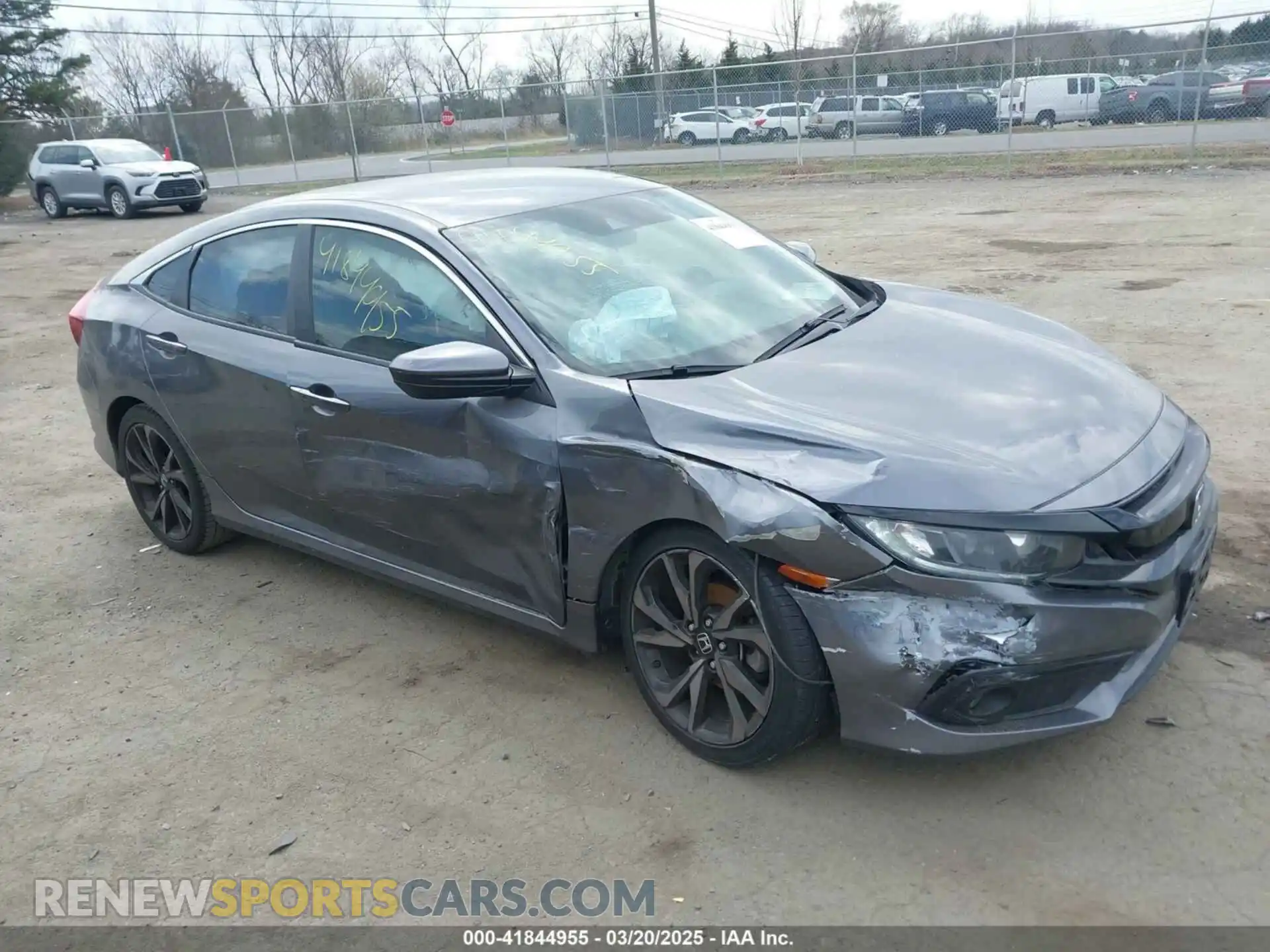 1 Photograph of a damaged car 2HGFC2F89LH503084 HONDA CIVIC 2020