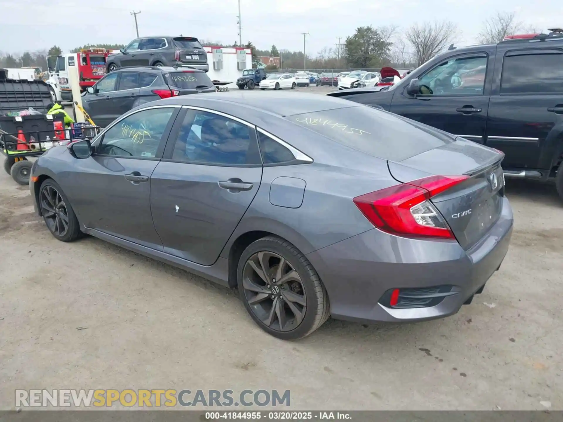 3 Photograph of a damaged car 2HGFC2F89LH503084 HONDA CIVIC 2020