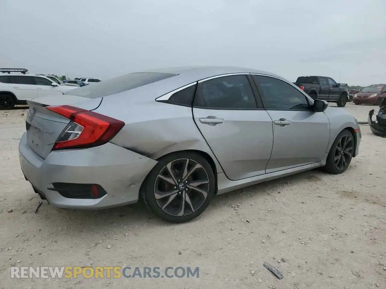 3 Photograph of a damaged car 2HGFC2F89LH503960 HONDA CIVIC 2020