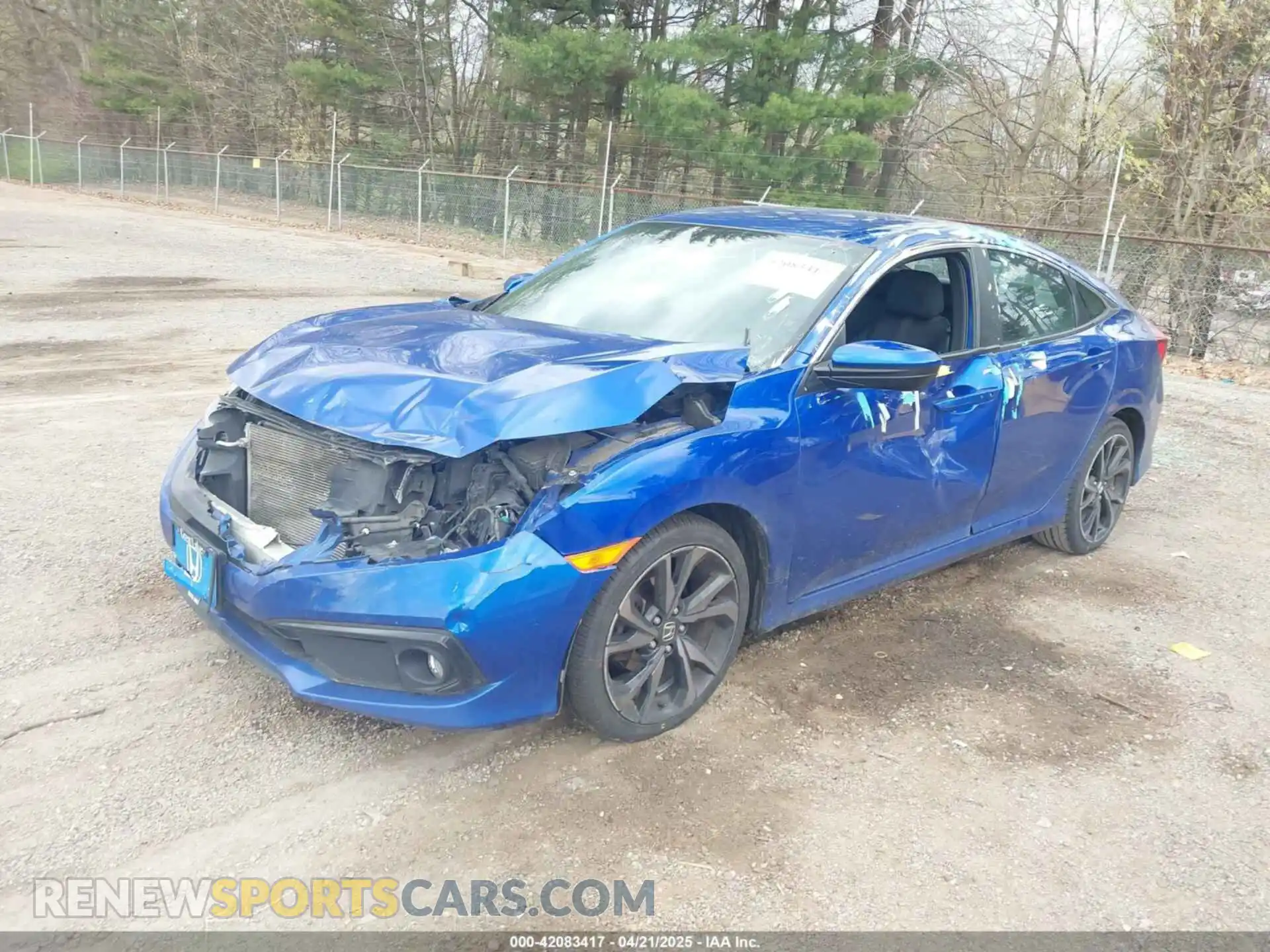 2 Photograph of a damaged car 2HGFC2F89LH523366 HONDA CIVIC 2020