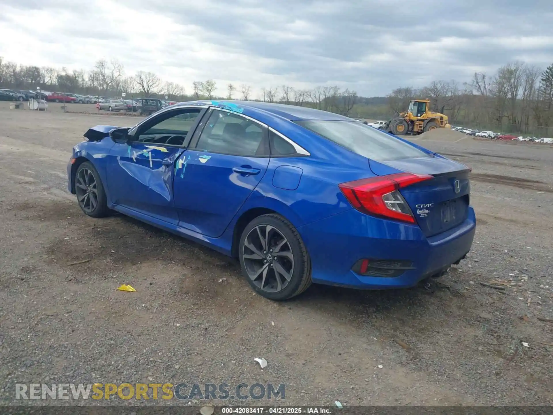 3 Photograph of a damaged car 2HGFC2F89LH523366 HONDA CIVIC 2020