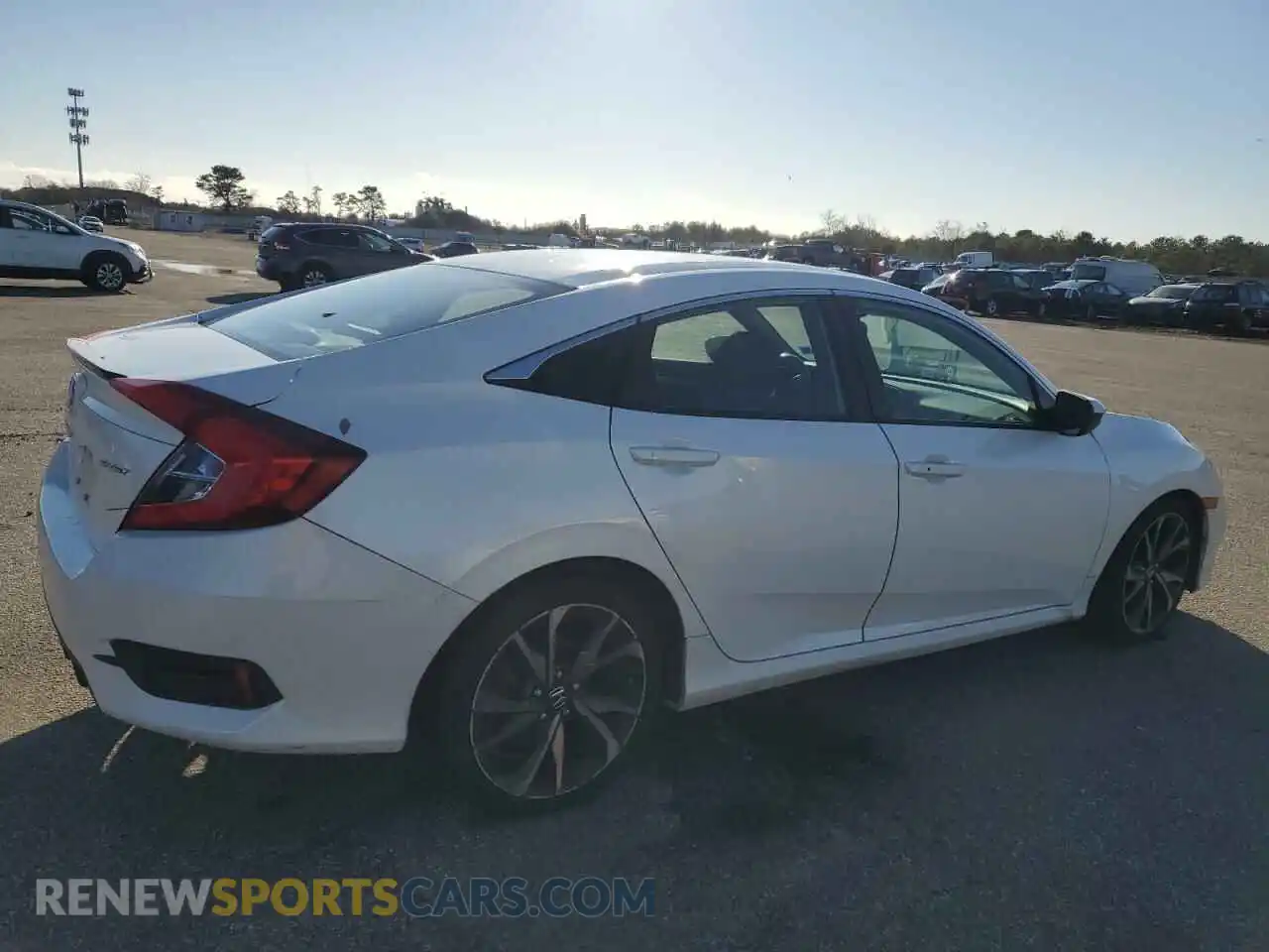 3 Photograph of a damaged car 2HGFC2F89LH535193 HONDA CIVIC 2020