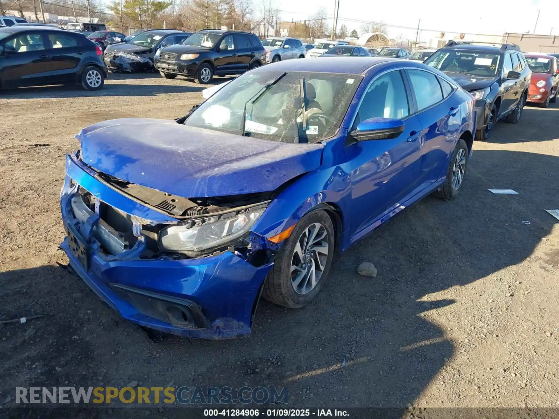 2 Фотография поврежденного автомобиля 2HGFC2F89LH543147 HONDA CIVIC 2020