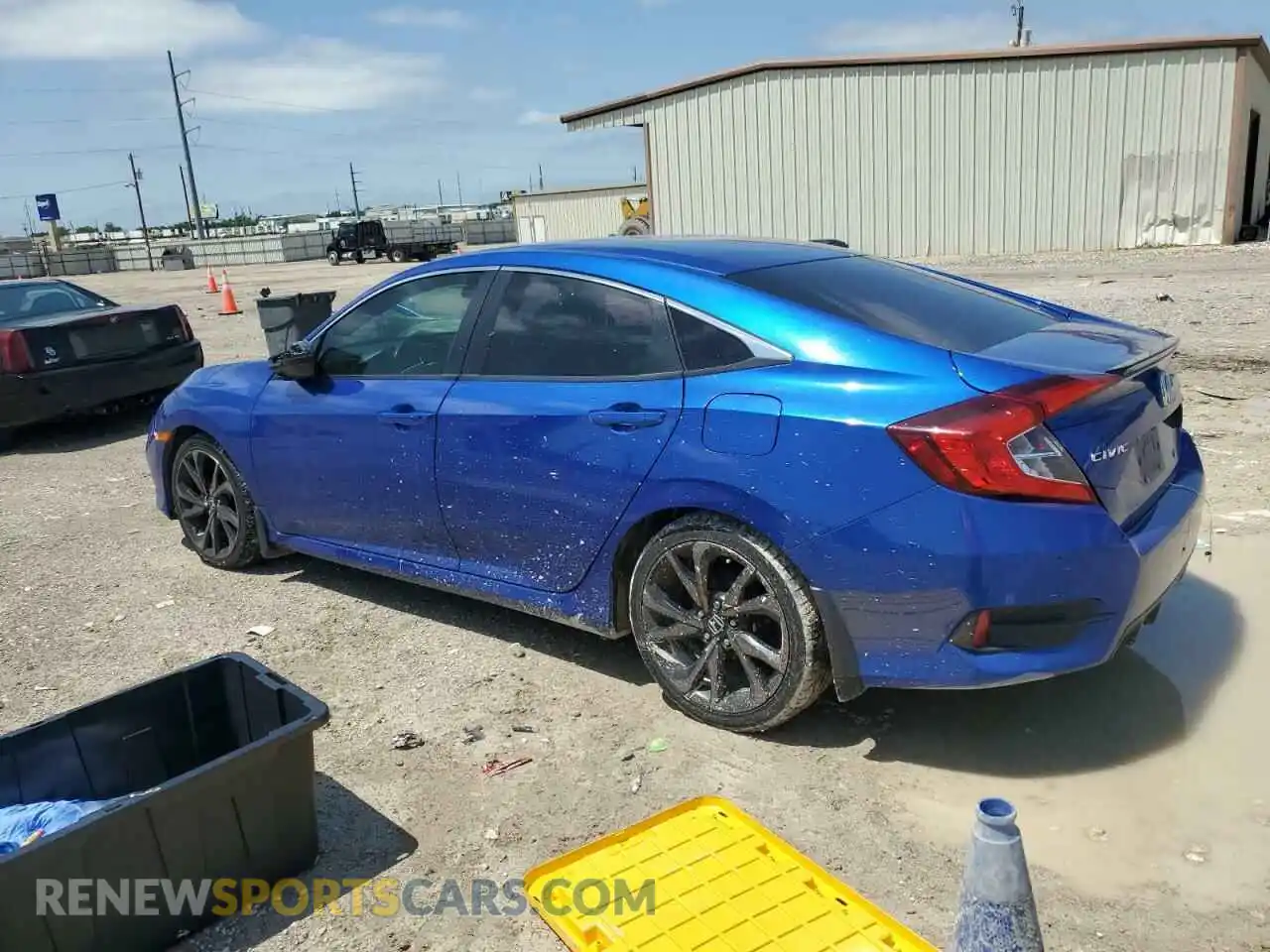 2 Photograph of a damaged car 2HGFC2F89LH555816 HONDA CIVIC 2020