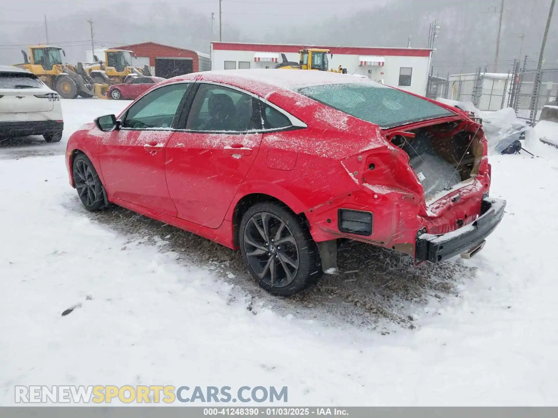 3 Фотография поврежденного автомобиля 2HGFC2F89LH582093 HONDA CIVIC 2020