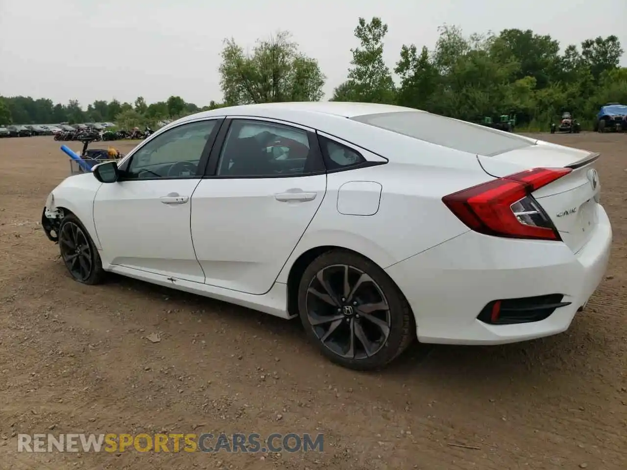 2 Photograph of a damaged car 2HGFC2F8XLH514806 HONDA CIVIC 2020