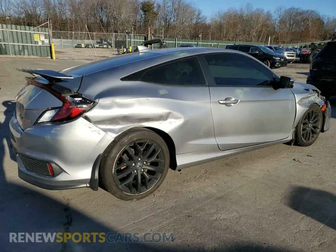 3 Photograph of a damaged car 2HGFC3A57LH751305 HONDA CIVIC 2020