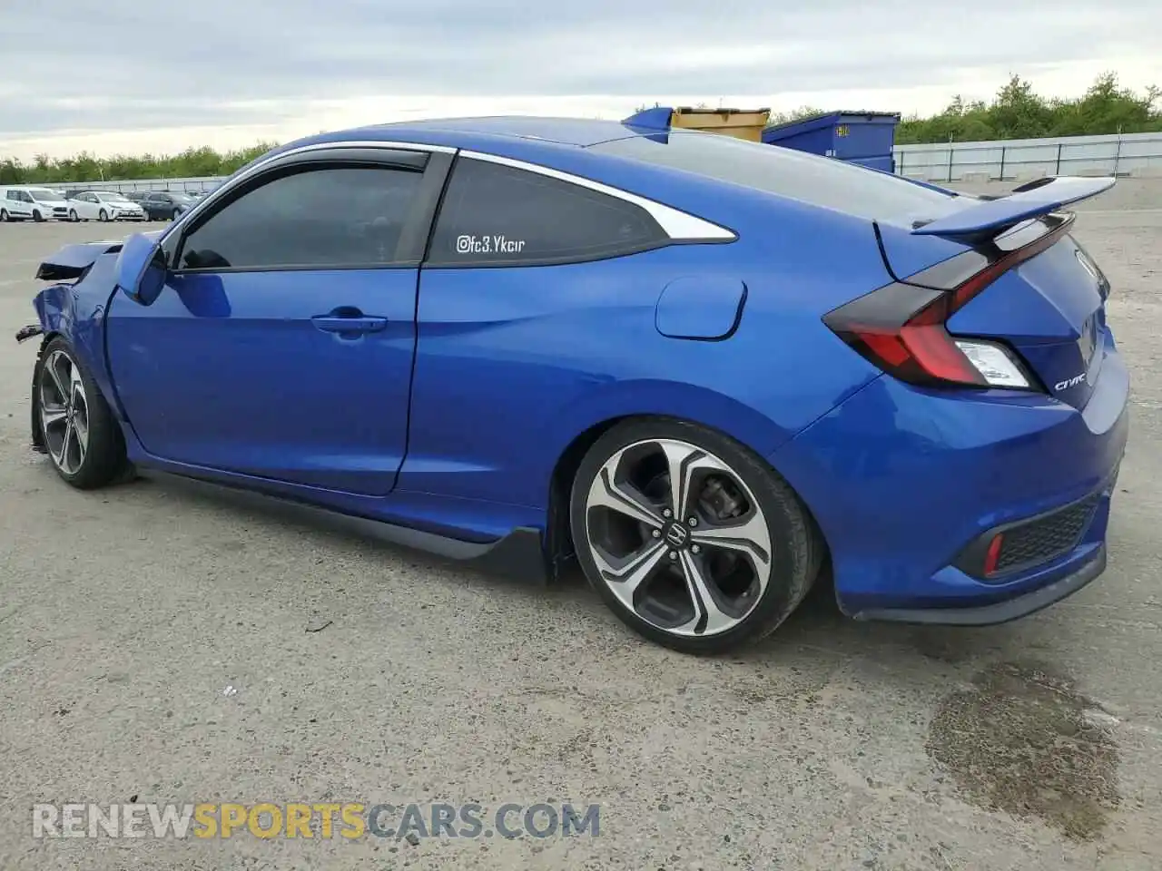 2 Photograph of a damaged car 2HGFC3A58LH754049 HONDA CIVIC 2020