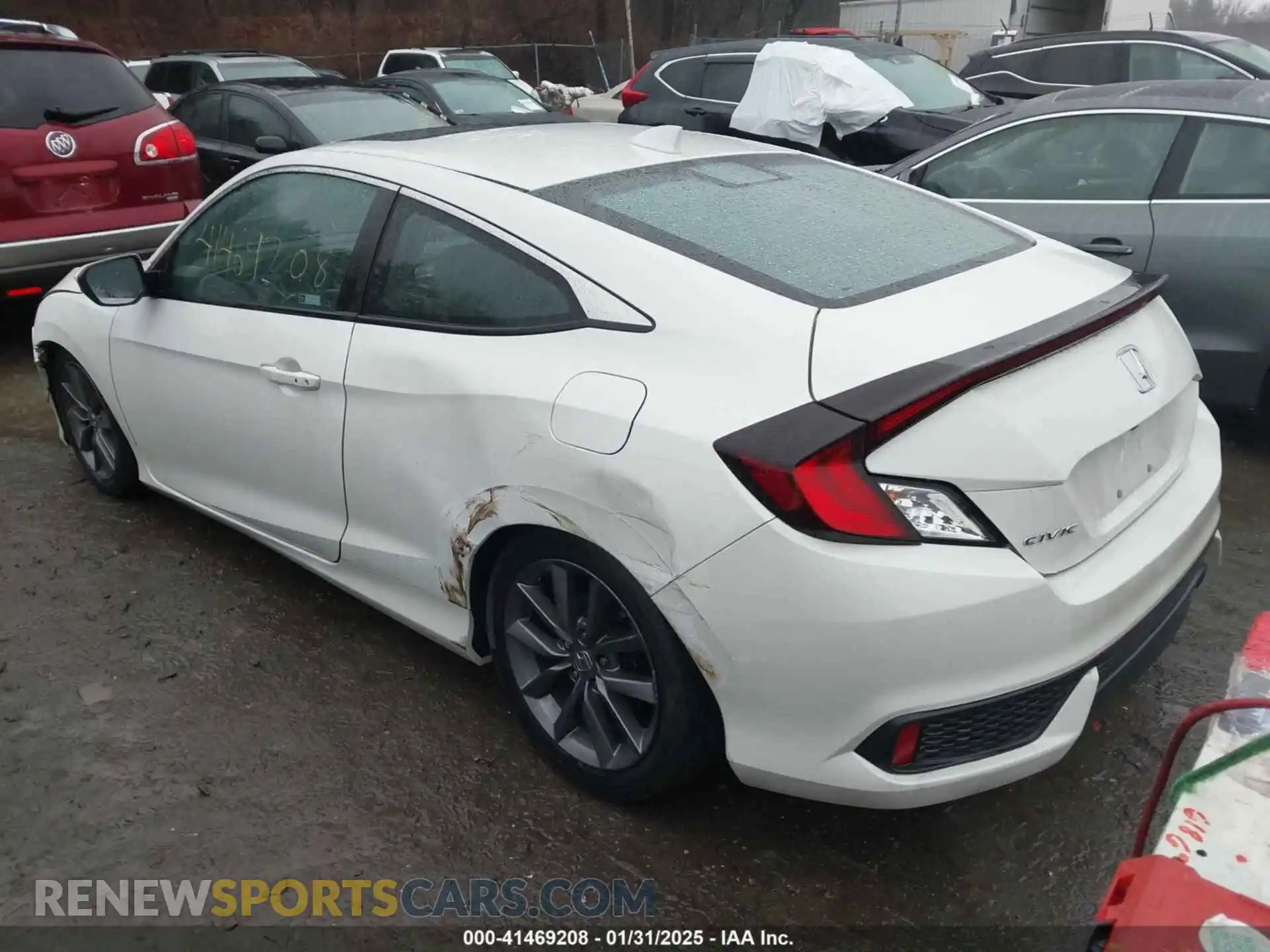 3 fotografías del automóvil dañado 2HGFC3B39LH352621 HONDA CIVIC 2020