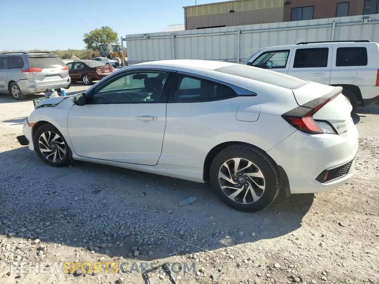 2 Photograph of a damaged car 2HGFC4B60LH303792 HONDA CIVIC 2020