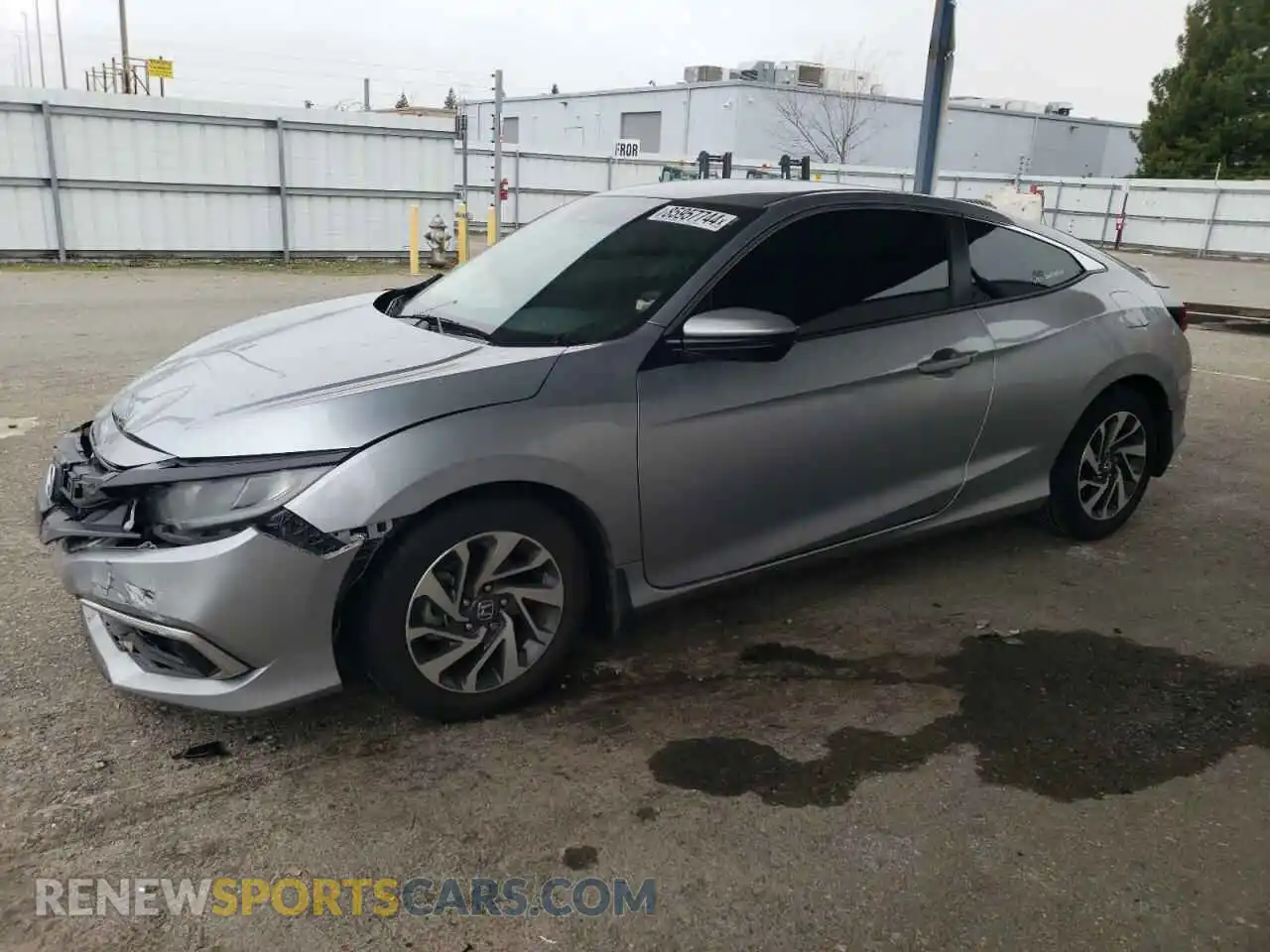 1 Photograph of a damaged car 2HGFC4B61LH300996 HONDA CIVIC 2020