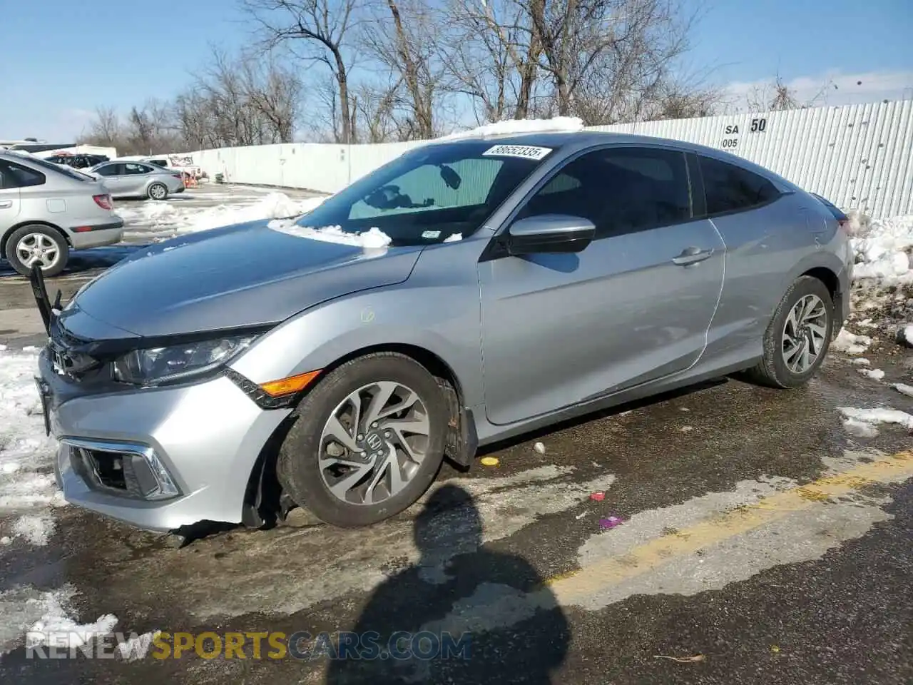 1 Photograph of a damaged car 2HGFC4B68LH304558 HONDA CIVIC 2020