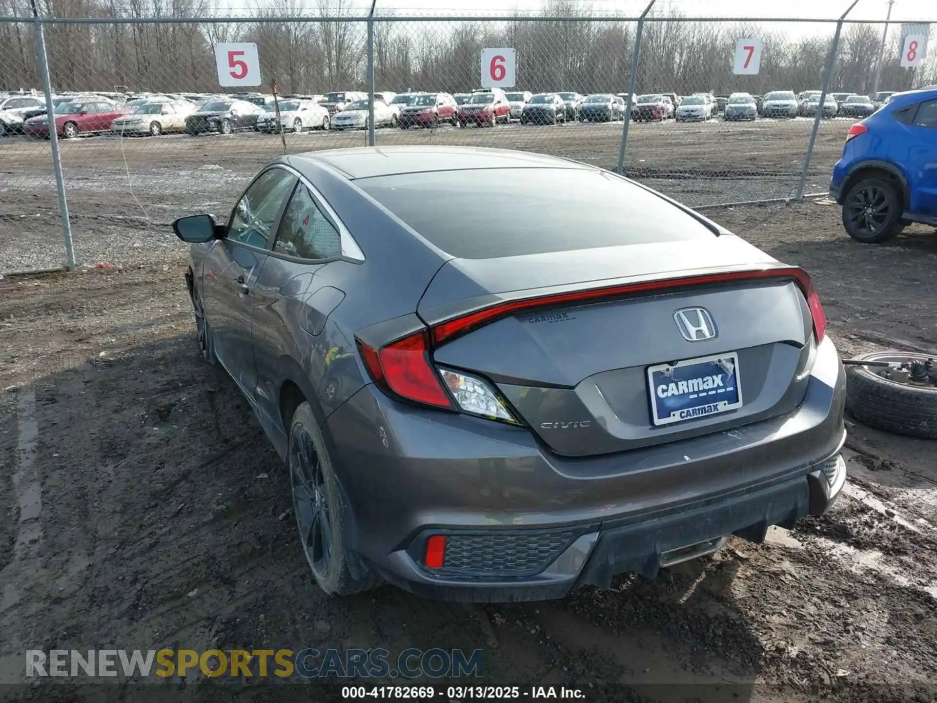 3 Photograph of a damaged car 2HGFC4B80LH302143 HONDA CIVIC 2020