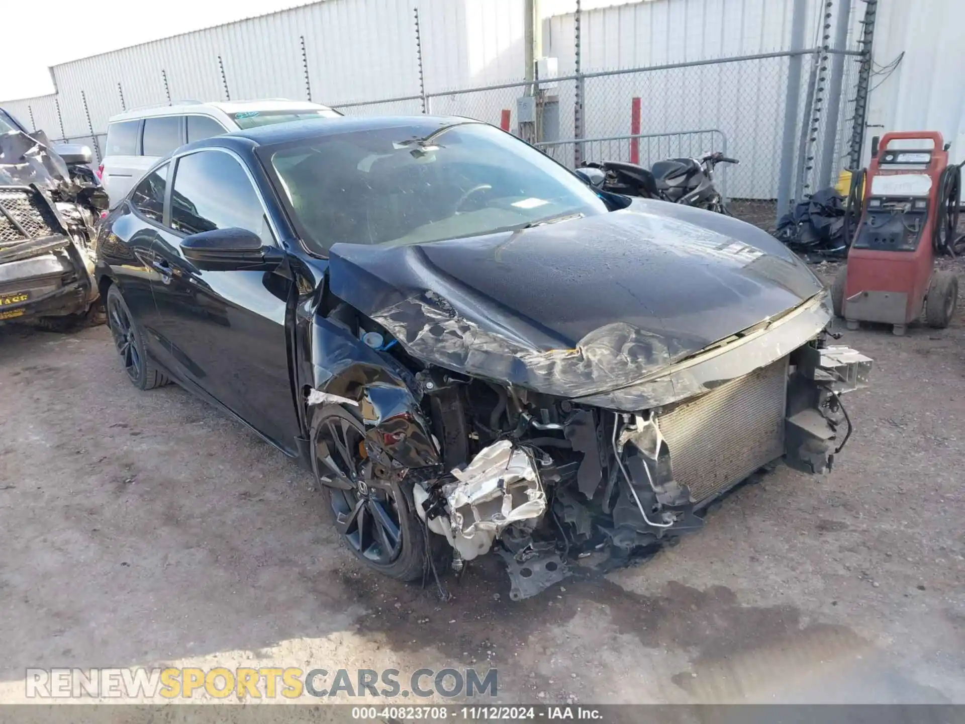 1 Photograph of a damaged car 2HGFC4B84LH300542 HONDA CIVIC 2020