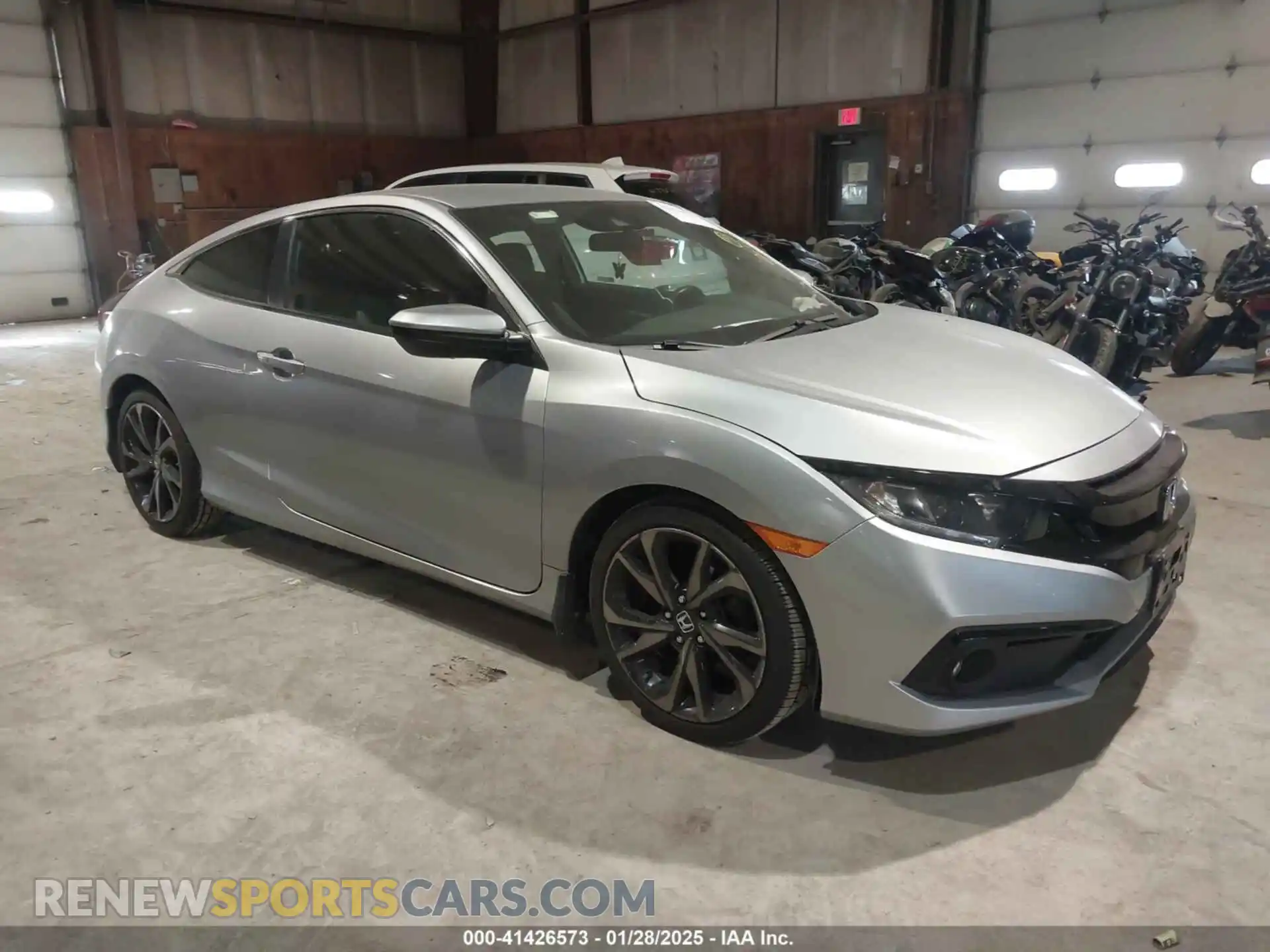 1 Photograph of a damaged car 2HGFC4B87LH300101 HONDA CIVIC 2020