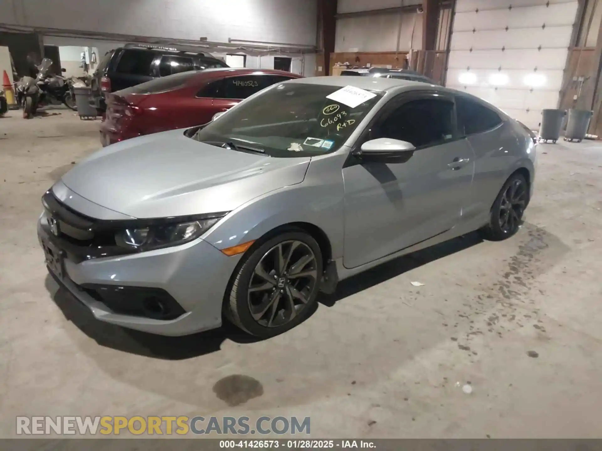 2 Photograph of a damaged car 2HGFC4B87LH300101 HONDA CIVIC 2020