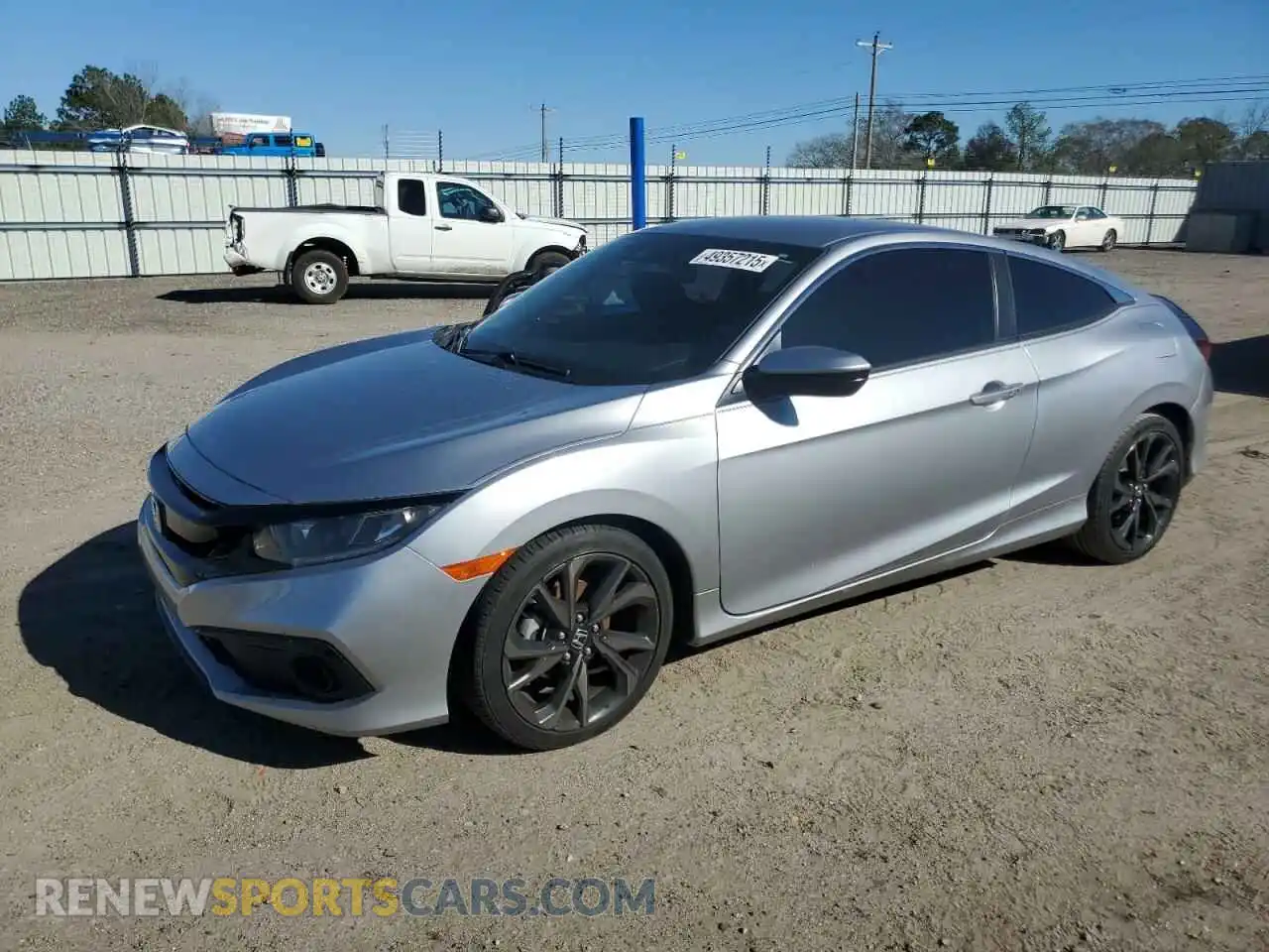1 Photograph of a damaged car 2HGFC4B89LH300648 HONDA CIVIC 2020