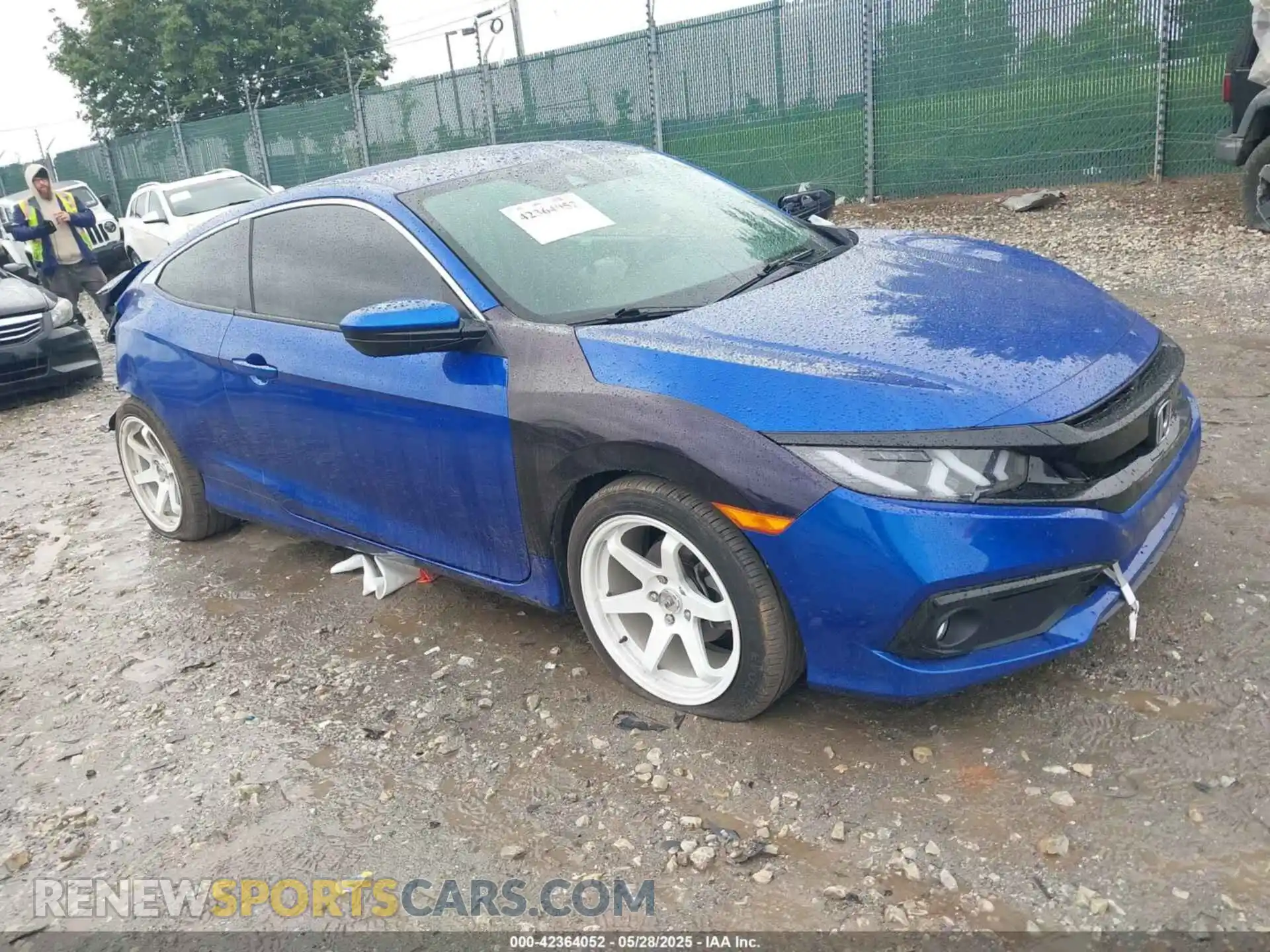 1 Photograph of a damaged car 2HGFC4B89LH303484 HONDA CIVIC 2020
