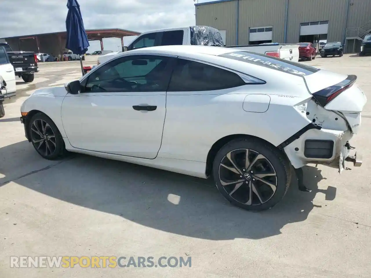 2 Photograph of a damaged car 2HGFC4B89LH303582 HONDA CIVIC 2020