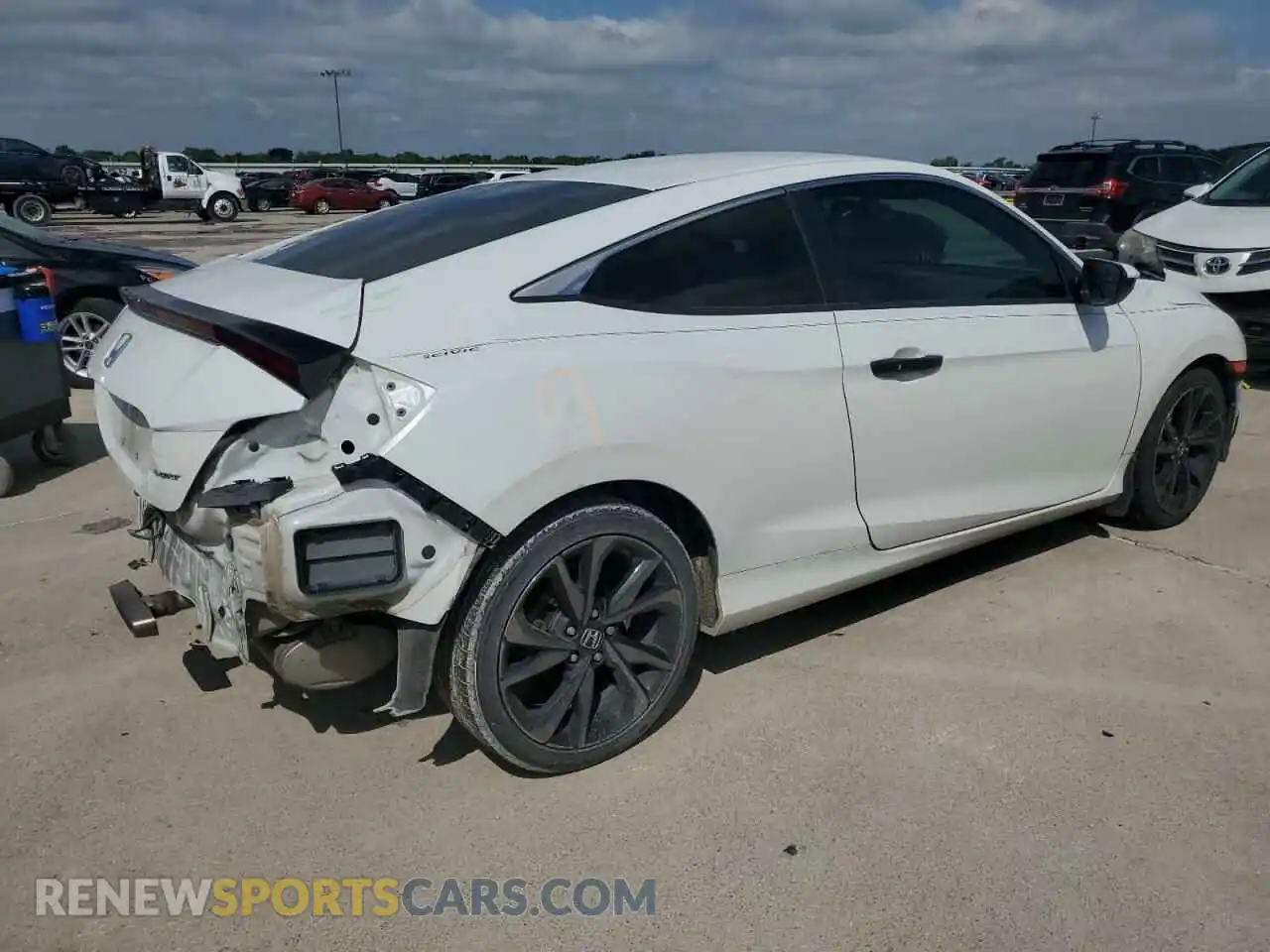 3 Photograph of a damaged car 2HGFC4B89LH303582 HONDA CIVIC 2020