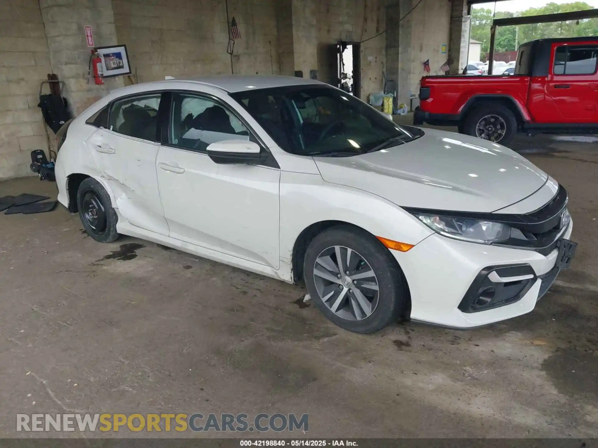 1 Photograph of a damaged car SHHFK7H37LU405806 HONDA CIVIC 2020