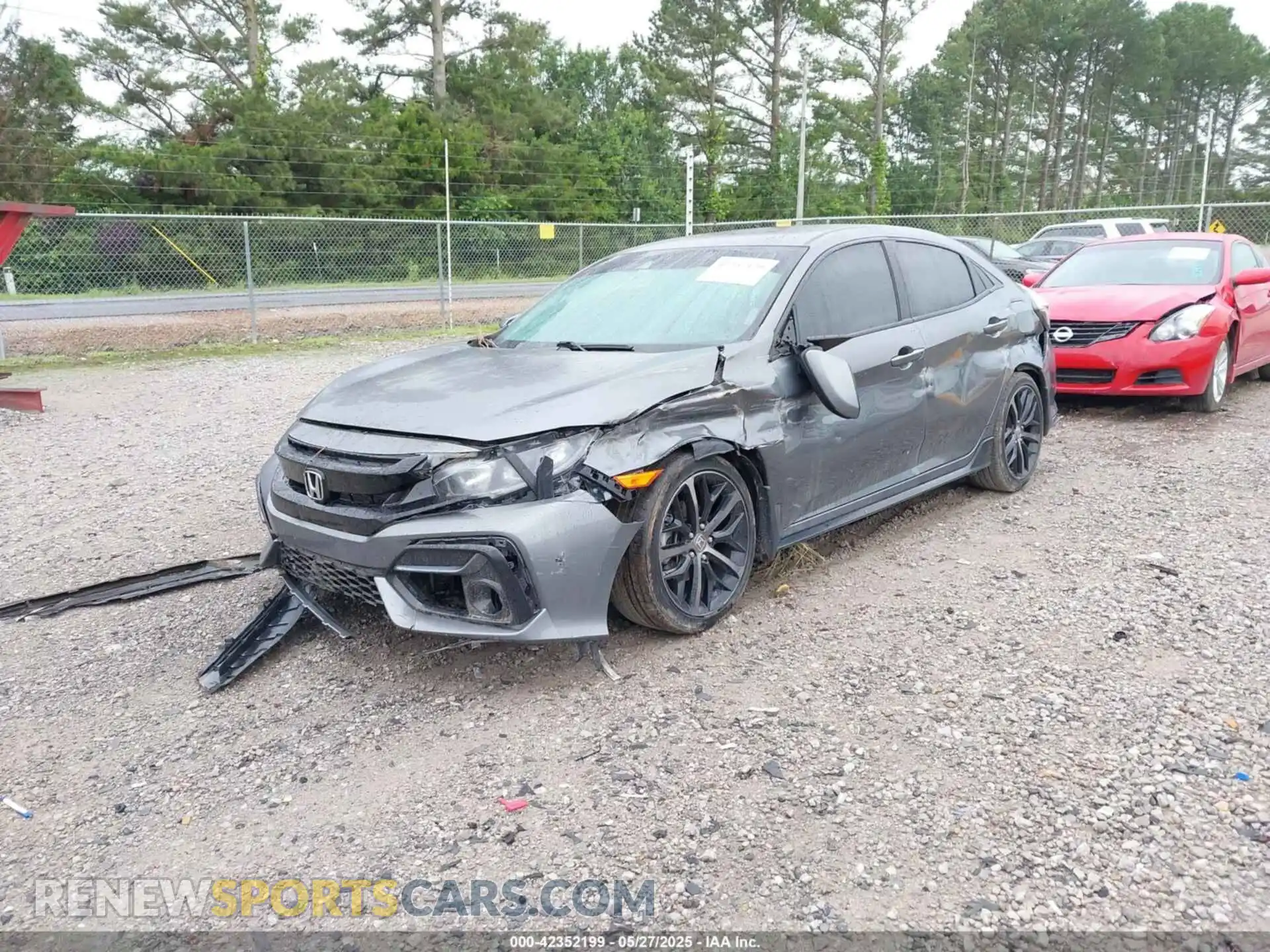 2 Photograph of a damaged car SHHFK7H40LU215760 HONDA CIVIC 2020