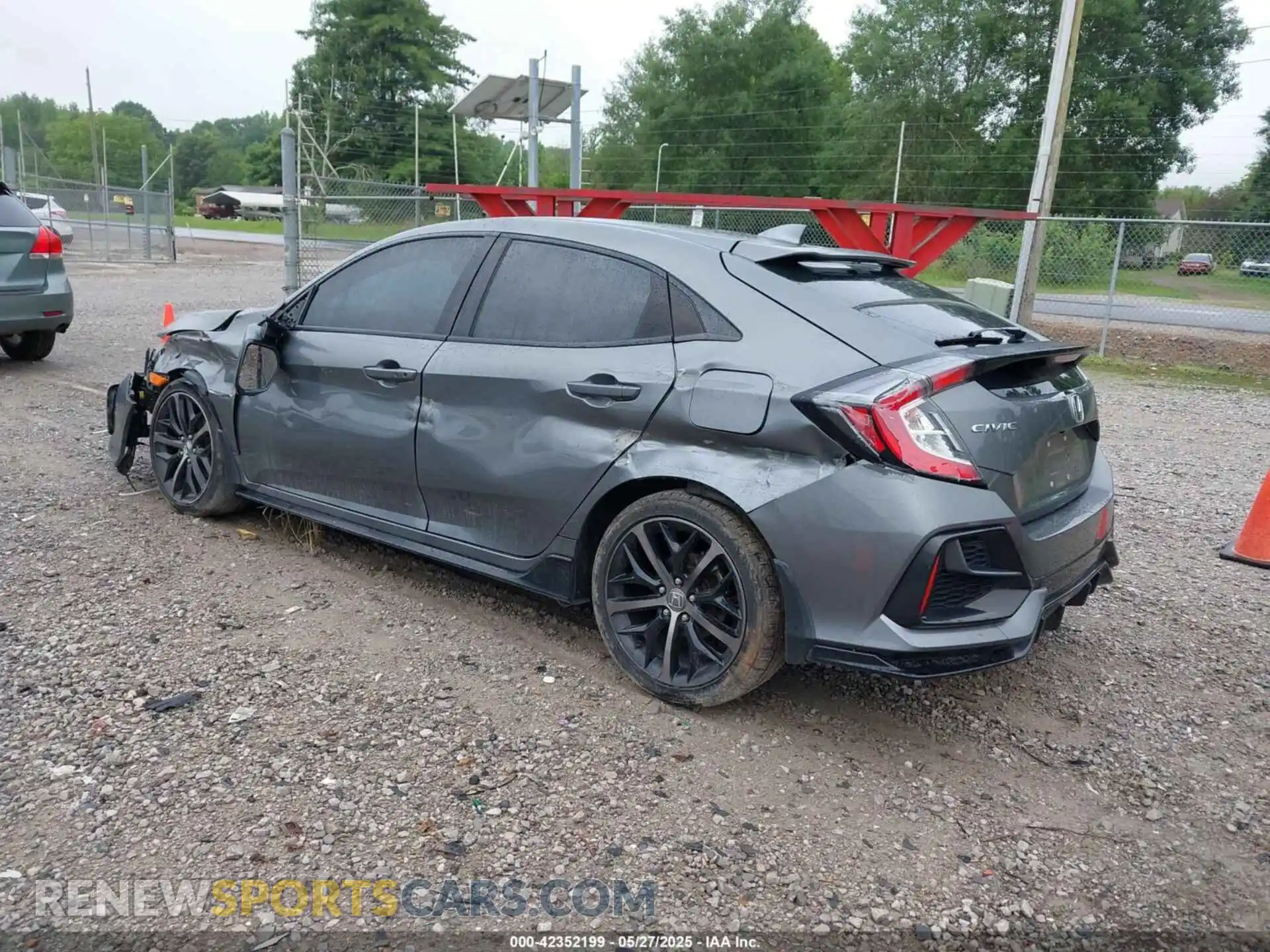 3 Photograph of a damaged car SHHFK7H40LU215760 HONDA CIVIC 2020