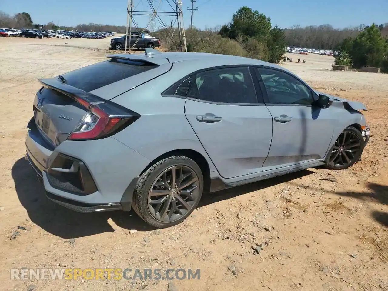 3 Photograph of a damaged car SHHFK7H43LU208656 HONDA CIVIC 2020