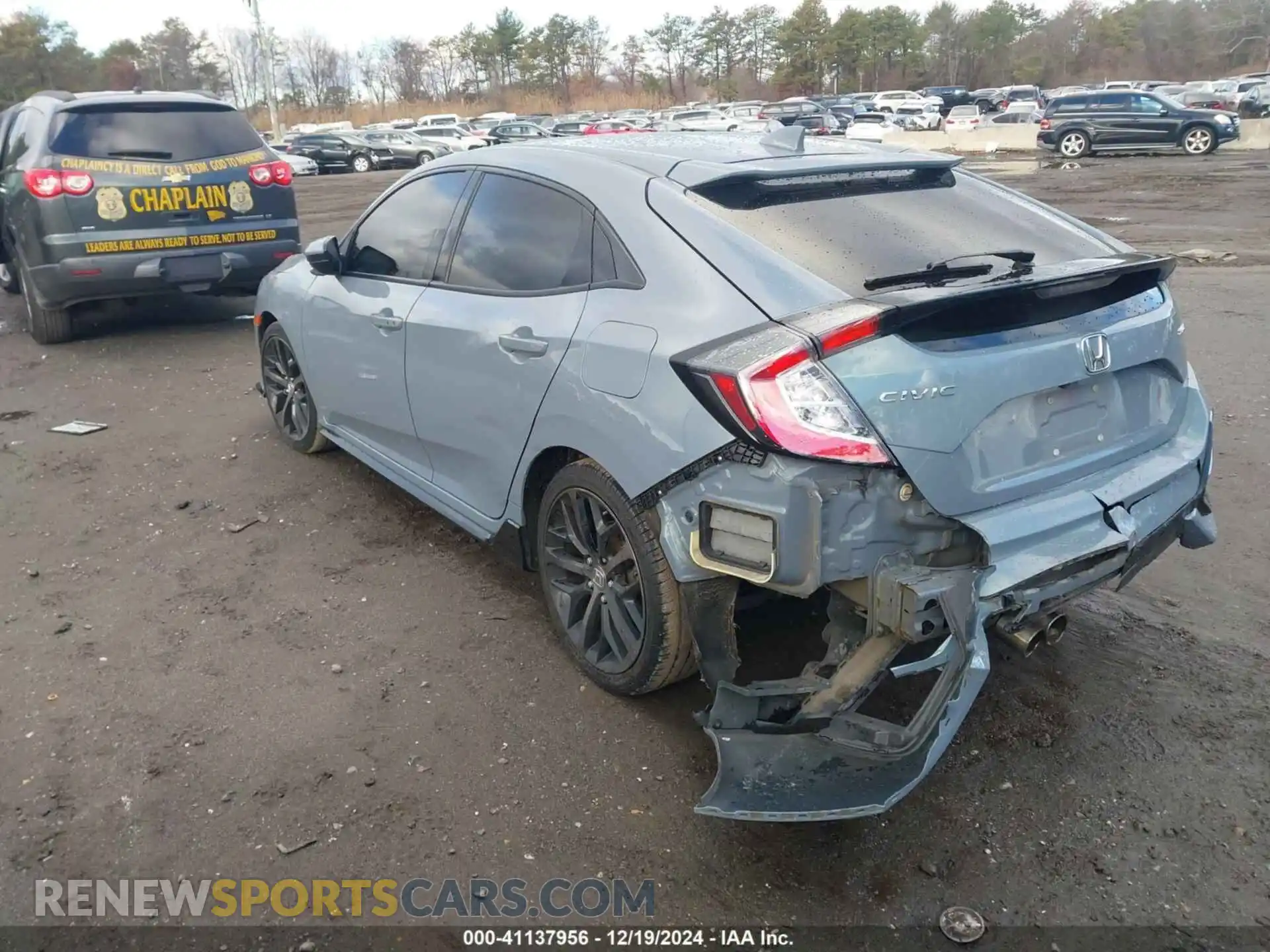 3 Photograph of a damaged car SHHFK7H44LU411121 HONDA CIVIC 2020