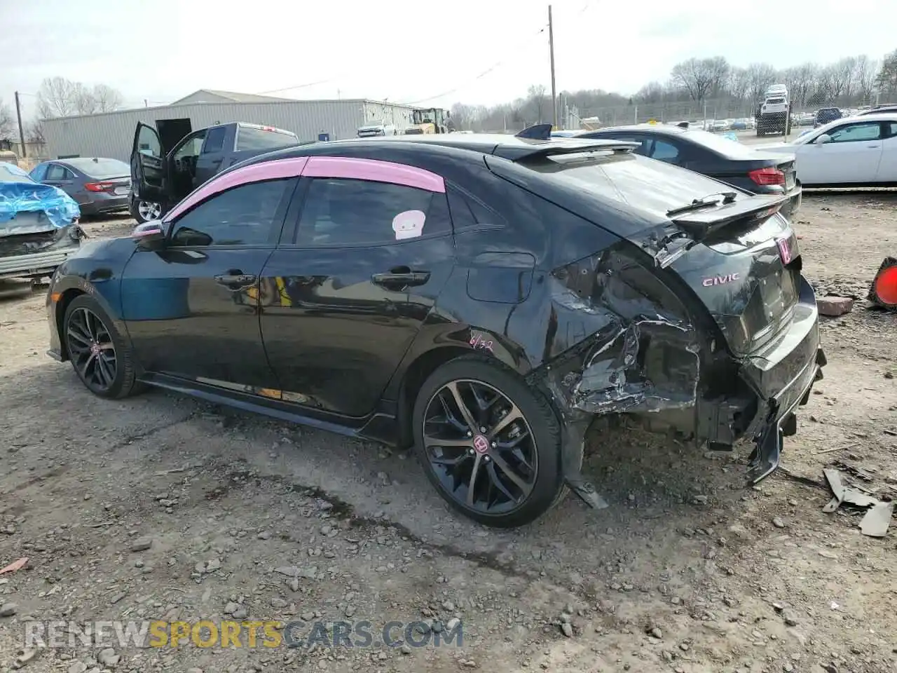 2 Photograph of a damaged car SHHFK7H44LU413323 HONDA CIVIC 2020