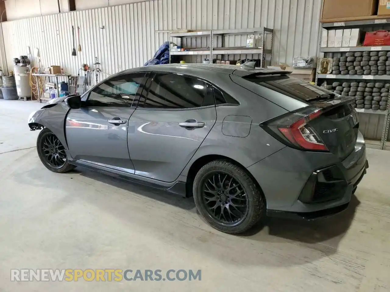 2 Photograph of a damaged car SHHFK7H46LU404302 HONDA CIVIC 2020