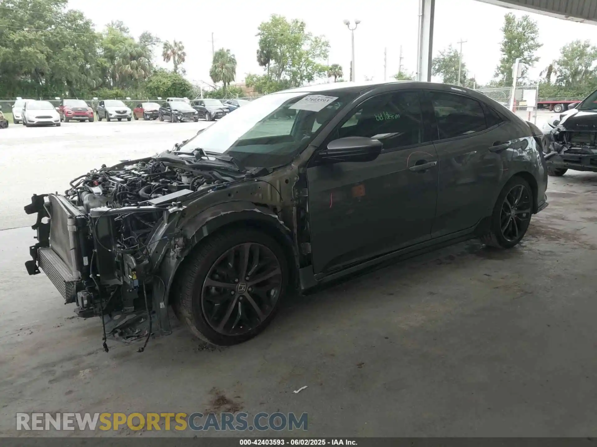 2 Photograph of a damaged car SHHFK7H48LU219068 HONDA CIVIC 2020