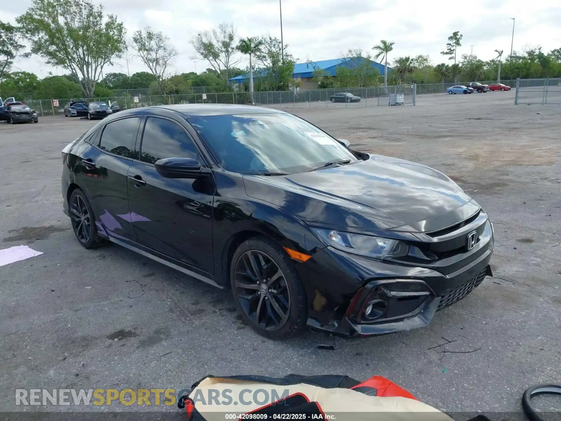 1 fotografías del automóvil dañado SHHFK7H48LU224903 HONDA CIVIC 2020