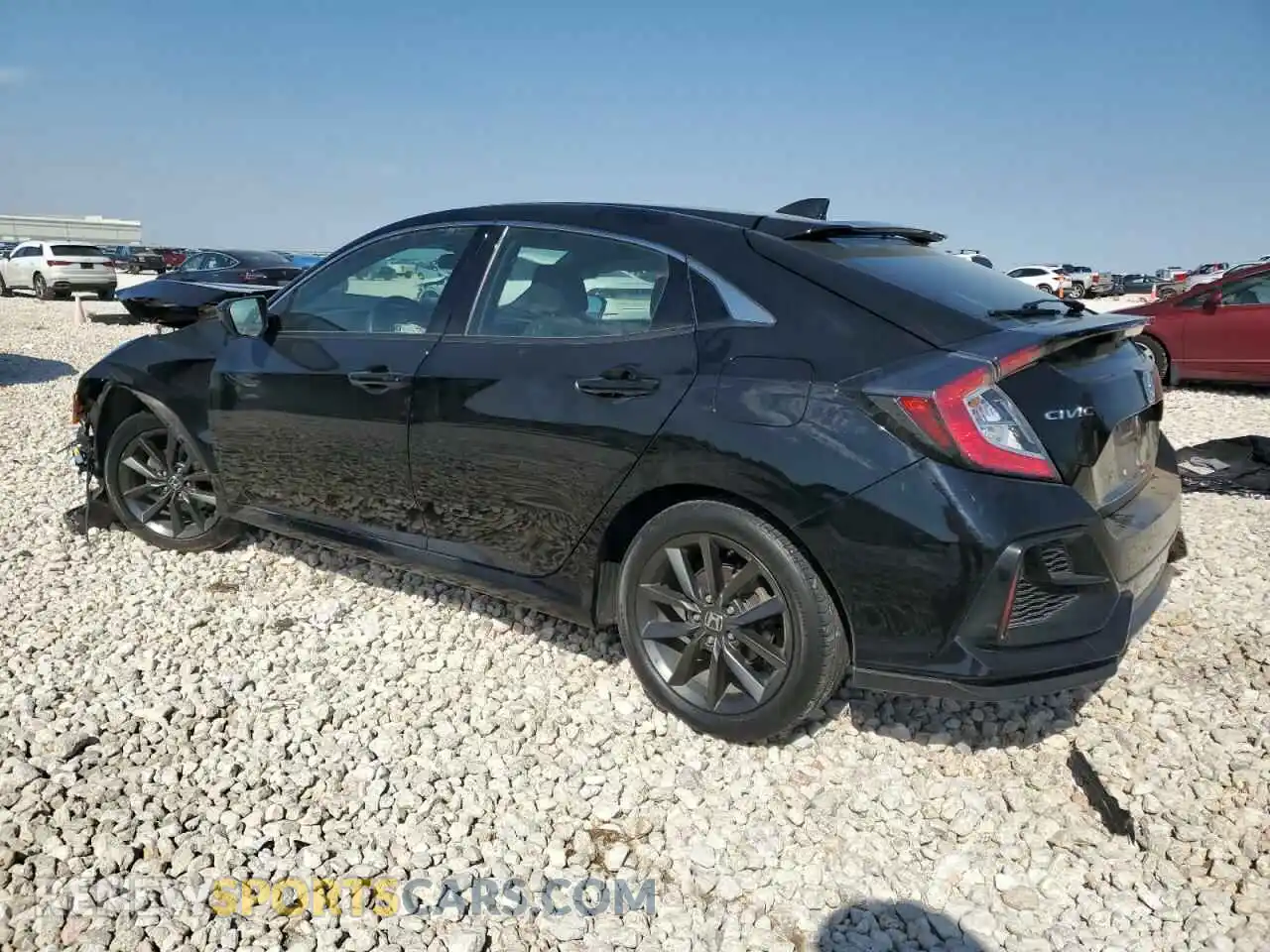 2 Photograph of a damaged car SHHFK7H61LU213064 HONDA CIVIC 2020