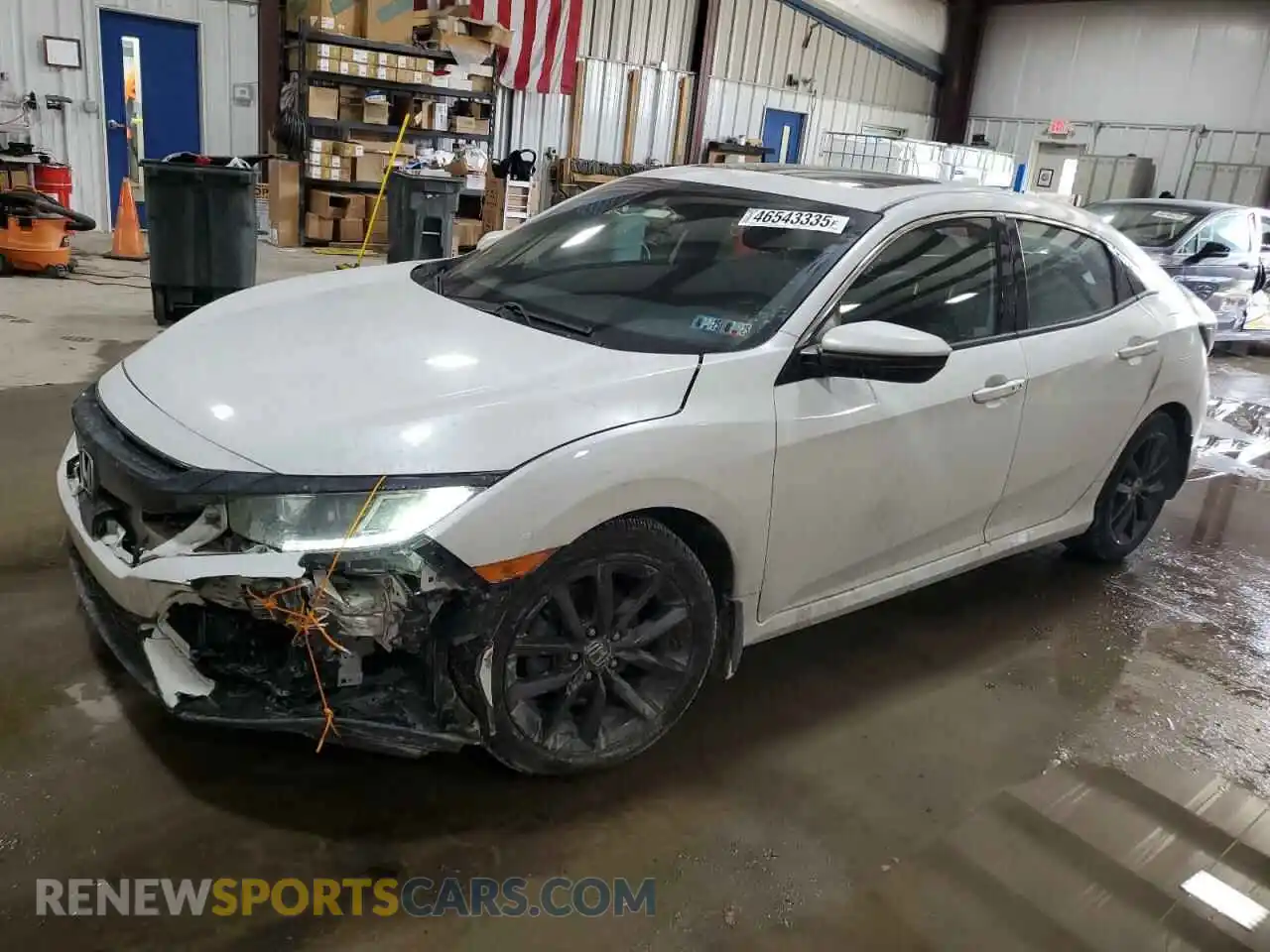 1 Photograph of a damaged car SHHFK7H63LU419082 HONDA CIVIC 2020