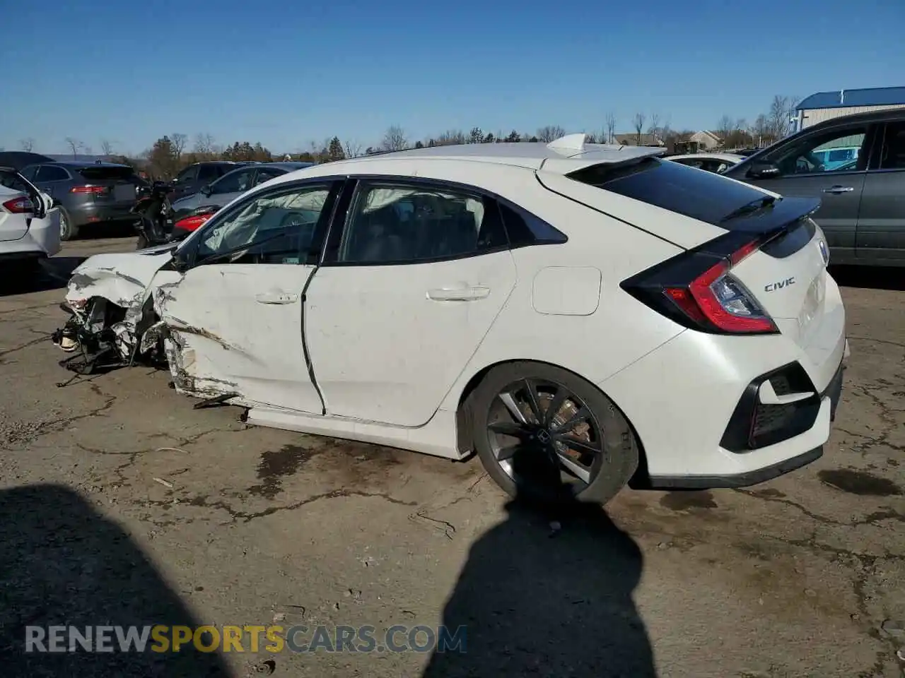 2 Photograph of a damaged car SHHFK7H81LU402282 HONDA CIVIC 2020