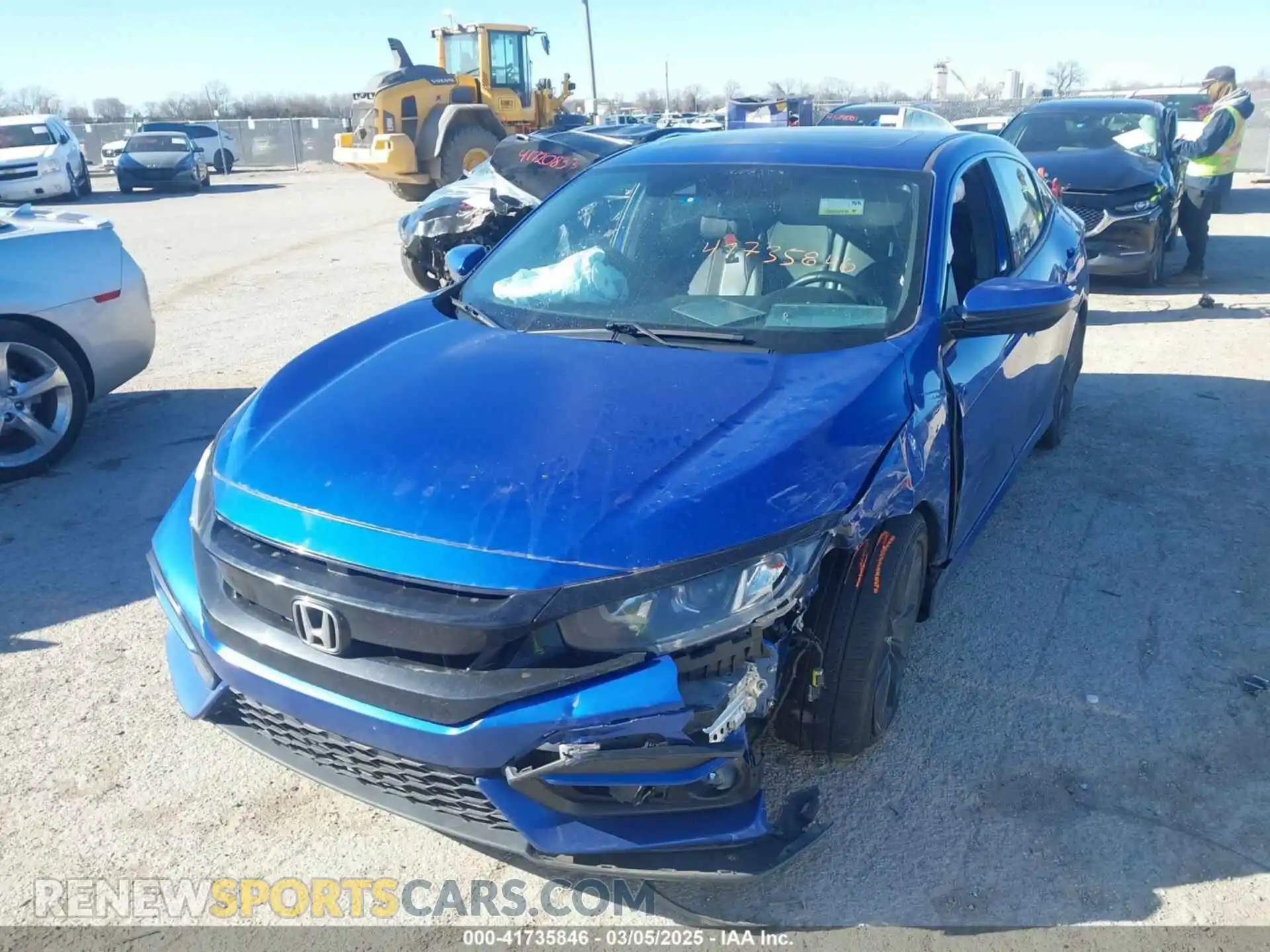 2 Photograph of a damaged car SHHFK7H82LU210871 HONDA CIVIC 2020