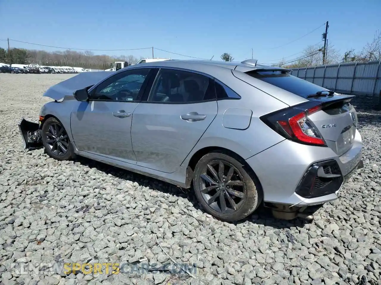 2 Photograph of a damaged car SHHFK7H84LU405533 HONDA CIVIC 2020