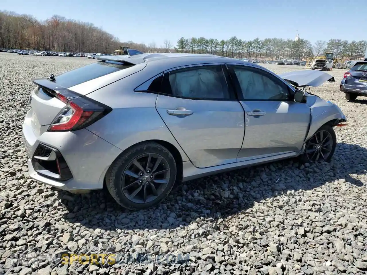 3 Photograph of a damaged car SHHFK7H84LU405533 HONDA CIVIC 2020