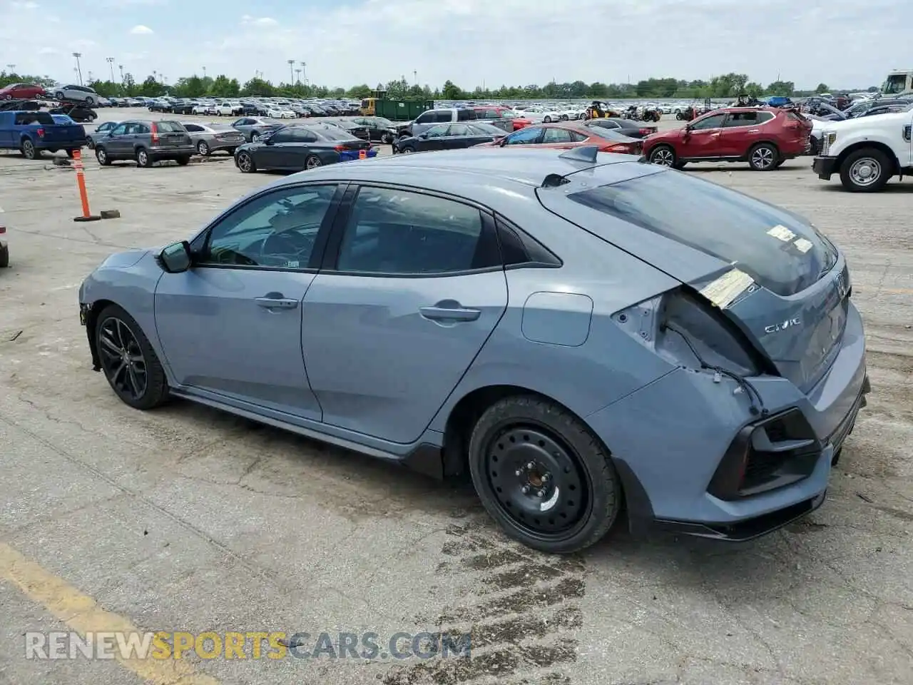 2 Photograph of a damaged car SHHFK7H92LU224990 HONDA CIVIC 2020
