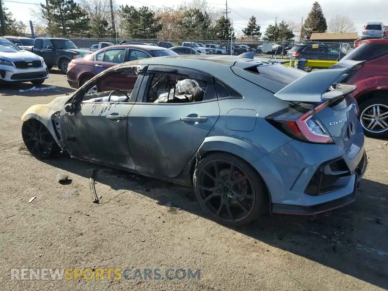 2 Photograph of a damaged car SHHFK8G73LU201465 HONDA CIVIC 2020