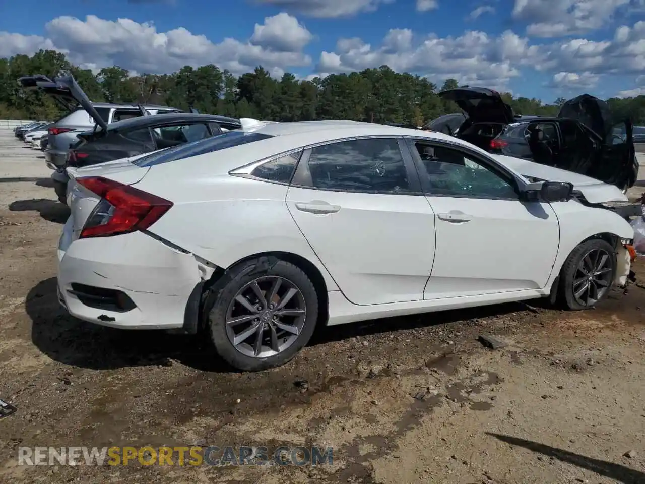 3 Photograph of a damaged car 19XFC1F30ME011411 HONDA CIVIC 2021