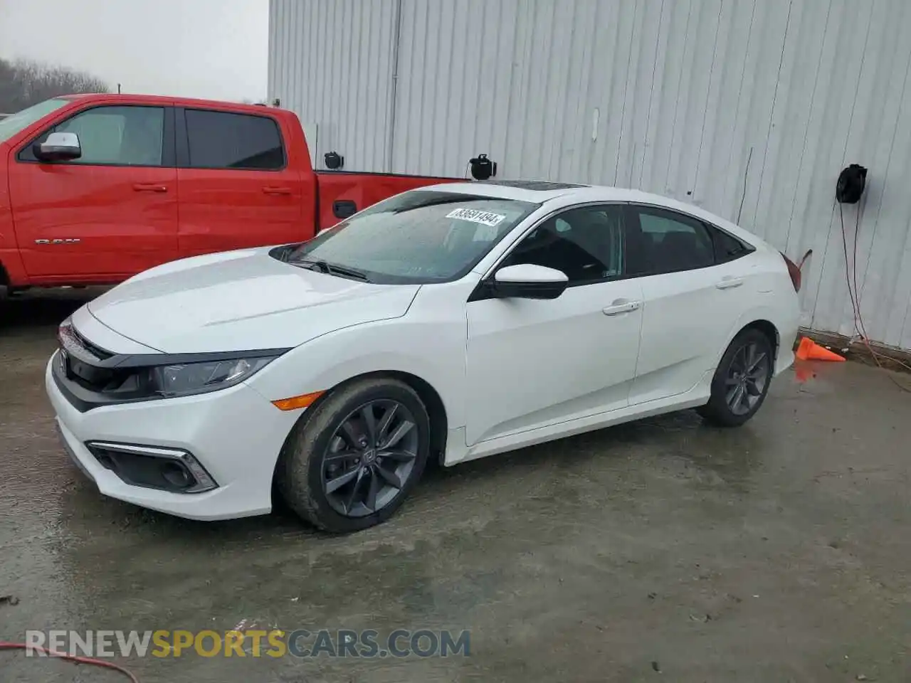1 Photograph of a damaged car 19XFC1F30ME201788 HONDA CIVIC 2021
