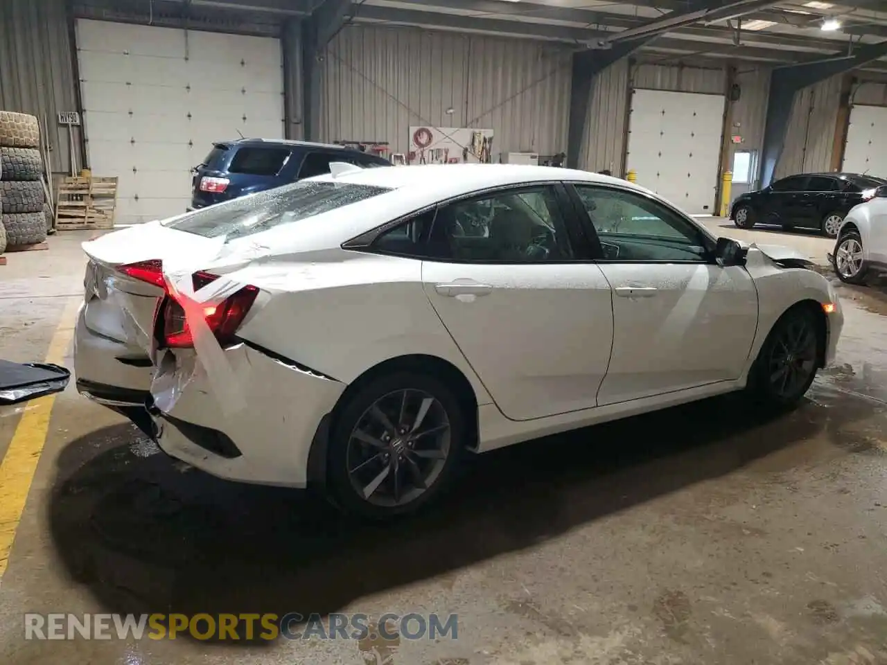 3 Photograph of a damaged car 19XFC1F30ME205632 HONDA CIVIC 2021